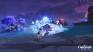 The remainder of Relics of Seirai involve fighting off hordes of enemies (Image via Genshin Impact)